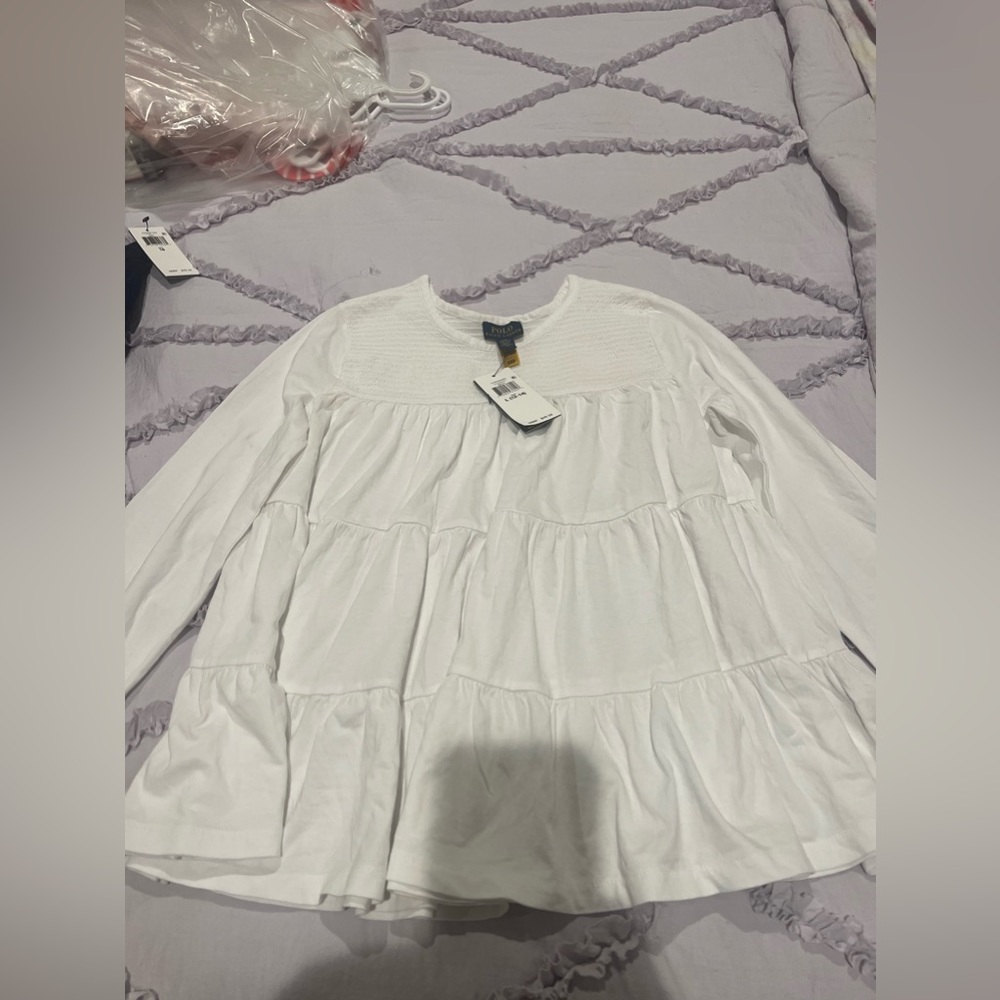 Girls polo Ralph Lauren too new with tags. L-12-14